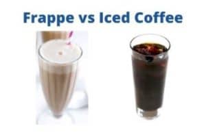 Frappe vs Iced Coffee