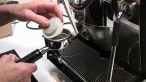 ese coffee pod and espresso machine